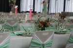 Mint Rosa Deko Gästetische Tische Tischdeko Tischdekoration Blumendekoration Blumendeko